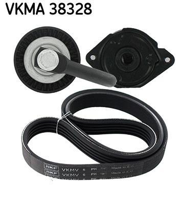 Kit de courroie d'accessoire (Courroie d’alternateur) SKF VKMA 38328